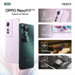 CELULAR OPPO RENO 11F 5G 256 8GB MORADO + SPEAKER - Imagen 2