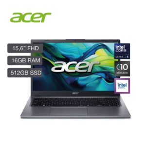 Portátil Acer Aspire Intel Core 5 120U Linux