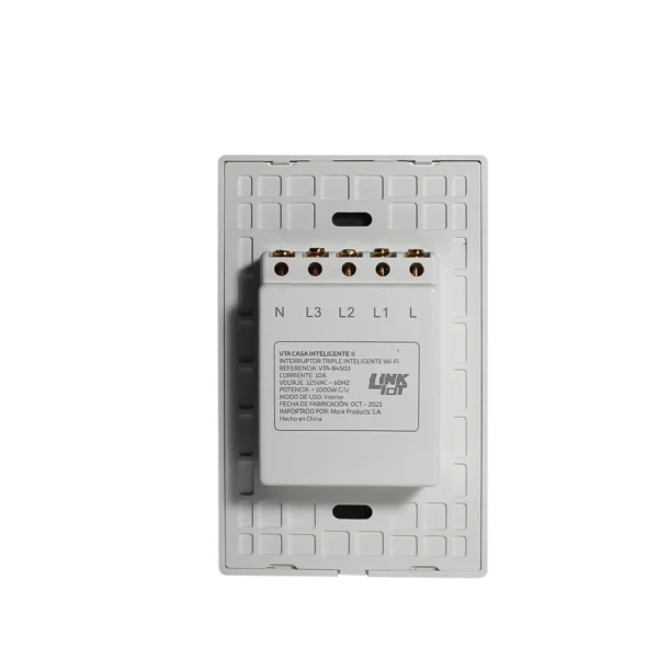 3Interruptor Touch Triple Link IoT VTA+ 2