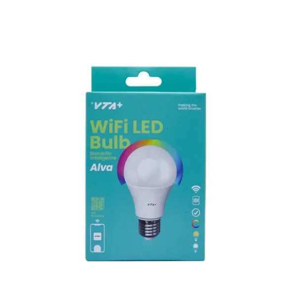 Bombillo Inteligente VTA+ LED Alva E27 RGB 2