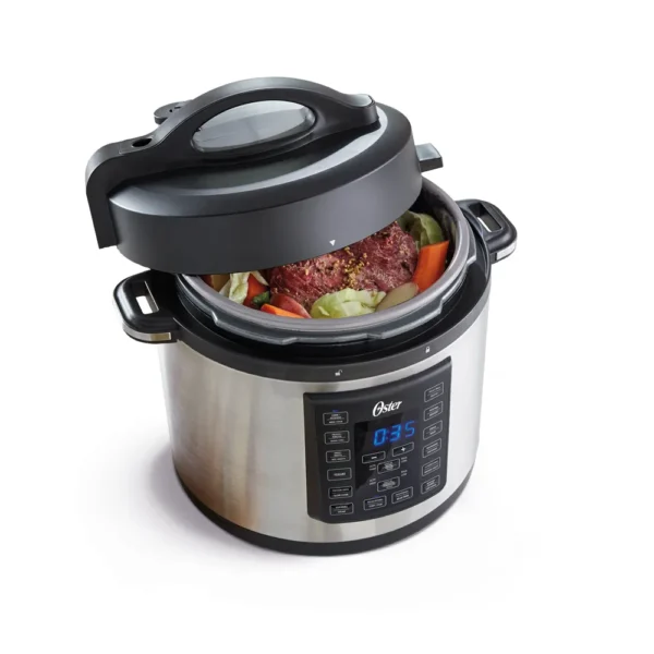 MULTI OLLA EXPRESS OSTER BIOCERAMIC COCCIÓN RÁPIDA Y LENTA 5.6L
