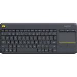 TECLADO LOGITECH K400 PLUS BLACK INALAM