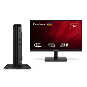 Combo Monitor ViewSonic VA240‑H + PC HP Pro Mini 400 G9