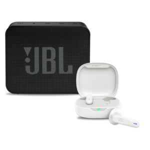 COMBO-PARLANTE-JBL-GO-ESSENTIAL-AUDIFONOS-JBL-WAVE-FLEX-TRULY-WHITE-SA