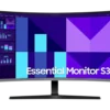 Samsung Essential Monitor S3 S39GD Curvo 32 Pulgadas