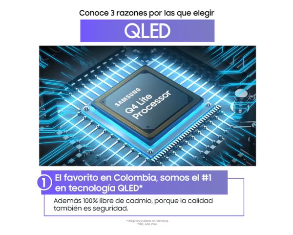 Televisor Samsung QLED 75″ Q6F – Smart TV 4K - Imagen 2
