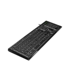 Teclado Delgado retroliluminado slimstar 820 Interfaz USB 3
