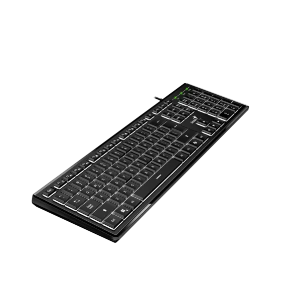 Teclado Delgado retroliluminado slimstar 820 Interfaz USB 3