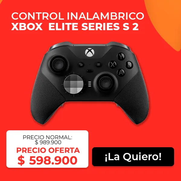 Control inalámbrico Xbox Elite Series 2 con estructura premium y personalización.