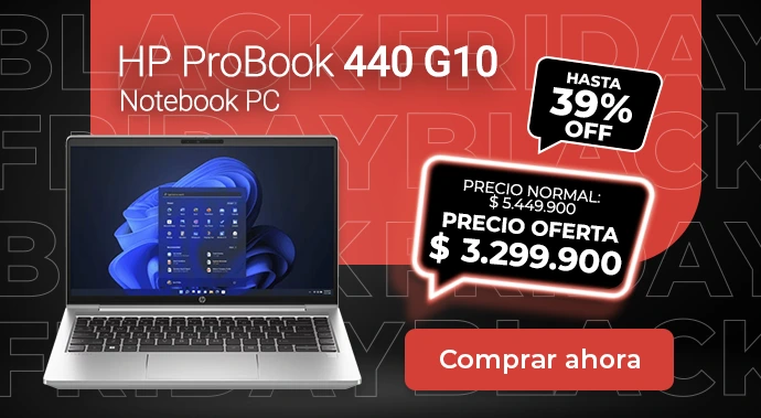 Portátil HP ProBook 440 G10 Notebook PC en oferta Black Friday.