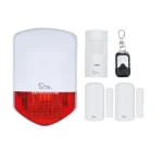 Set de Alarma Rank con Sirena + 3 Sensores VTA+ Smart Home