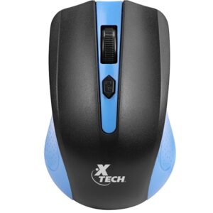 Xtech - Mouse - 2.4 GHz - Wireless - Blue - 1600 dpi XTM-310BL