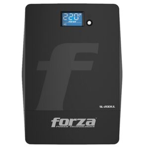 Forza SL-2001UL - UPS - Line interactive - 1200 Watt - 2000 VA - 110 V - NEMA 5-20P - 8 x NEMA 5-15R - USB - Touchscreen LCD - Forza Tracker - 3-year warranty