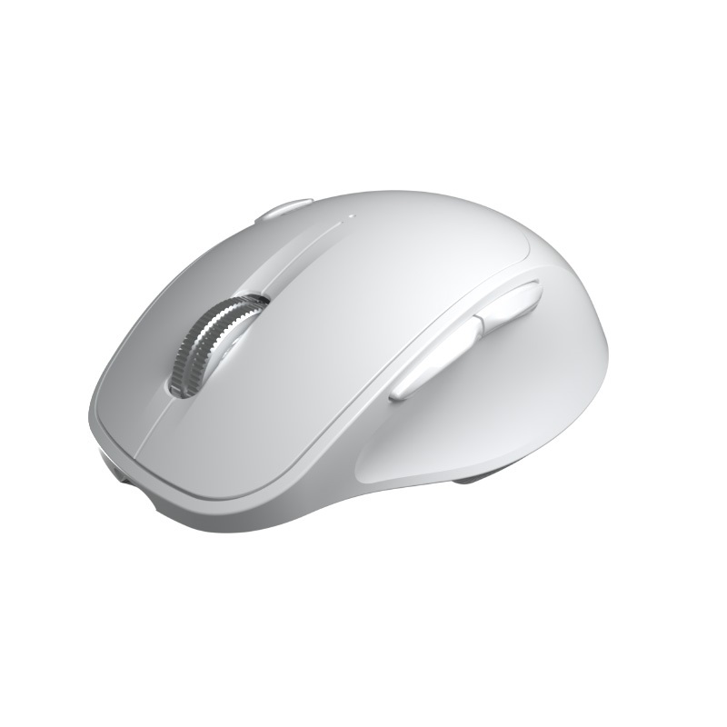 Klip Xtreme - Mouse - 2.4 GHz / Bluetooth 5.0 - Wireless - Cool white - Dual mode White