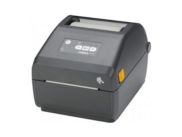 ZEBRA ZD421Thermal Transfer Printer (74/300M) 203 dpi USB USB Host Modular Connectivity Slot BTLE5 US Cord Swiss Font EZPL