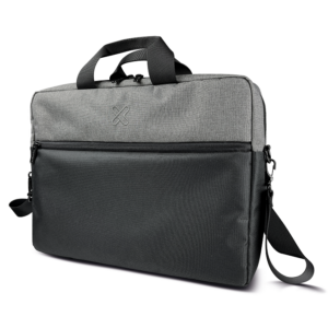 Klip Xtreme - Notebook carrying case - 15.6" - 100% polyester - Black and gray - KNC-041
