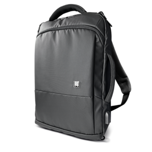 Klip Xtreme - Notebook carrying backpack - 15.6" - Polyester - Black - 2 in 1 Backpack & NB Case