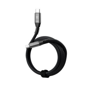 Klip Xtreme - USB cable - 24 pin USB-C - 1.8 m - Black - 240W Braided Fast Charging