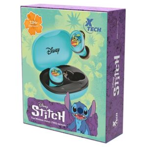 Xtech XTH-D701ST-BL - True wireless earphones - Wireless - earbuds Disney Stich Blue