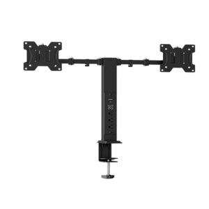 Klip Xtreme - Desktop to monitor mounting kit - With power strip