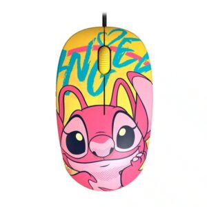 Xtech - XTM-D406ST-YL - Mouse - USB - Wired - Disney Stich Yellow