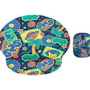 Xtech - XTM-DKT1ST - Mouse and mouse pad kit - 2.4 GHz - Wireless - Stitch KT1ST - Disney Stitch
