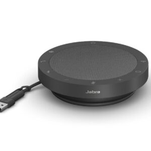 Jabra Speak2 55 MS - Altavoz manos libres - Bluetooth - Inalámbrico, con cable - USB-C, USB-A - Gris oscuro - Certificado para Microsoft Teams, Certificado con Microsoft Quick Pairing