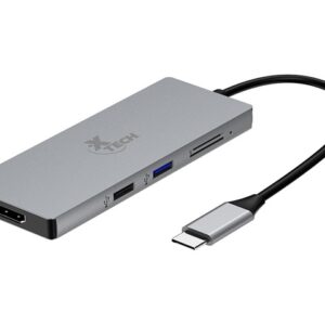 Xtech - Hub - 5 puertos - USB-C® 5-in-1 XTC-564