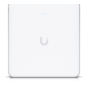 Ubiquiti UniFi U6 Enterprise - Punto de acceso inalámbrico - 4 puertos - Wi-Fi 6 - Wi-Fi 6E - 2.4 GHz, 5 GHz, 6 GHz - en pared
