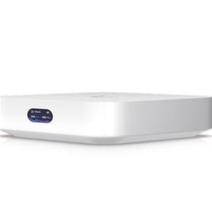Ubiquiti UniFi - Router – Inalámbrico - Material de la carcasa: Policarbonato - Interfaz de gestión: Ethernet Bluetooth - Interfaz de red LAN: (1) puerto GbE RJ45 - WAN: (1) puerto GbE RJ45 - Método de alimentación: USB tipo C (5 V CC/3A) - MIMO: 2,4 GHz/ 5 GHz 2 x 2 (DL/UL MU-MIMO) 2 x 2 (DL/UL MU-MIMO) - Tasa de rendimiento: 2,4 GHz 5 GHz 573,5 Mbps 2,4 Gbps - Ganancia de antena: 2.4 GHz 5 GHz 4 dBi 5.15 dBi – Antenas: (2) Antena interna de doble banda WiFi 2.4G/5G (1) Antena BT interna 2.4G m
