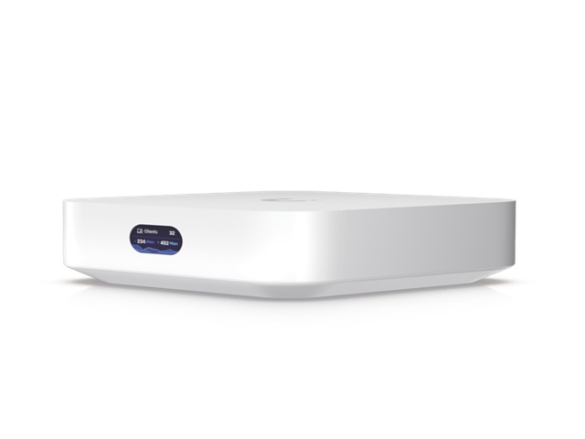 Ubiquiti UniFi - Router – Inalámbrico - Material de la carcasa: Policarbonato - Interfaz de gestión: Ethernet Bluetooth - Interfaz de red LAN: (1) puerto GbE RJ45 - WAN: (1) puerto GbE RJ45 - Método de alimentación: USB tipo C (5 V CC/3A) - MIMO: 2,4 GHz/ 5 GHz 2 x 2 (DL/UL MU-MIMO) 2 x 2 (DL/UL MU-MIMO) - Tasa de rendimiento: 2,4 GHz 5 GHz 573,5 Mbps 2,4 Gbps - Ganancia de antena: 2.4 GHz 5 GHz 4 dBi 5.15 dBi – Antenas: (2) Antena interna de doble banda WiFi 2.4G/5G (1) Antena BT interna 2.4G m
