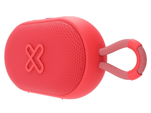 Klip Xtreme KBS-030RD - Speaker - Bright red - TWS - 12Hrs -IPX7