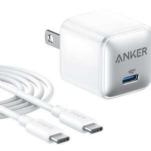 "Anker - Battery charger - Lithium - For -- - 20W White"