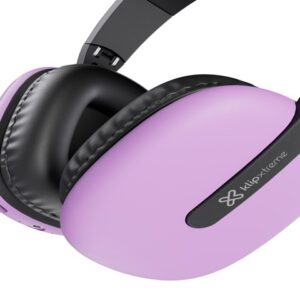 Klip Xtreme - KWH-010PR - Headphones - Para Home audio / Para Portable electronics / Para Professional audio / Para Cellular phone - Wireless - 25Hrs - Purple - BT