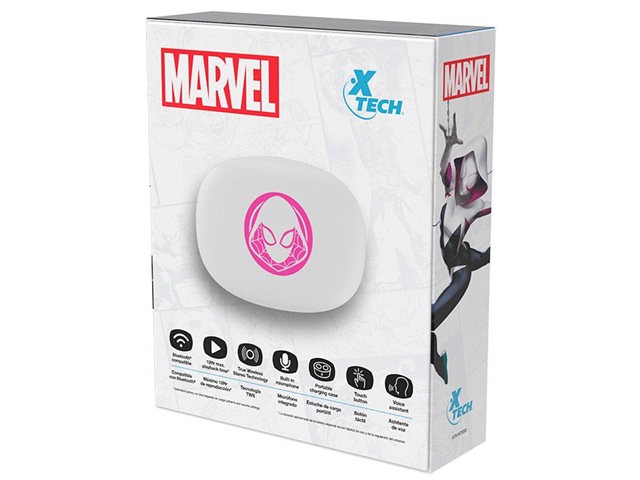 Xtech XTH-M701SG - True wireless earphones - Wireless - earbuds Marvel Ghost Spider