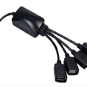 Xtech - USB cable - 4 pin USB Type A - to 4 USB hub adapt