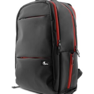 Xtech Insurgent XTB-507 Mochila para laptop 16.5” y accesorios de videojuegos - Nylon durable - Gaming - Color Negro y Rojo - Bolsillo Antirrobo - Panel posterior acolchado con tecnología de ventilación Airflow