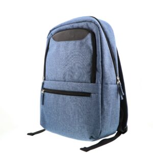 Xtech Winsor XTB-212 Mochila para laptop 15.6" - Durable poliéster - Color Azul con detalles en negro - Panel posterior con acolchado - Tirantes acolchados - Bolsillo frontal para accesorios con organizador interior