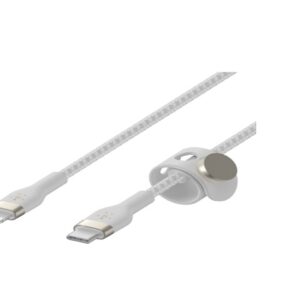 Belkin BoostCharge - Cable Lightning - 24 pin USB-C macho a Lightning macho - 2 m - blanco