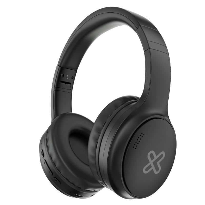 Klip Xtreme - KNH-300BK - Headphones - Para Home audio - Wireless - ANC - 32Hr - Black