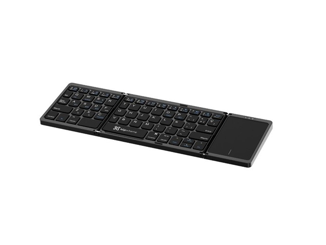 Klip Xtreme - Keyboard and Touchpad - Spanish - Wireless - Bluetooth 5.0 - Black - KCK-650S-BK