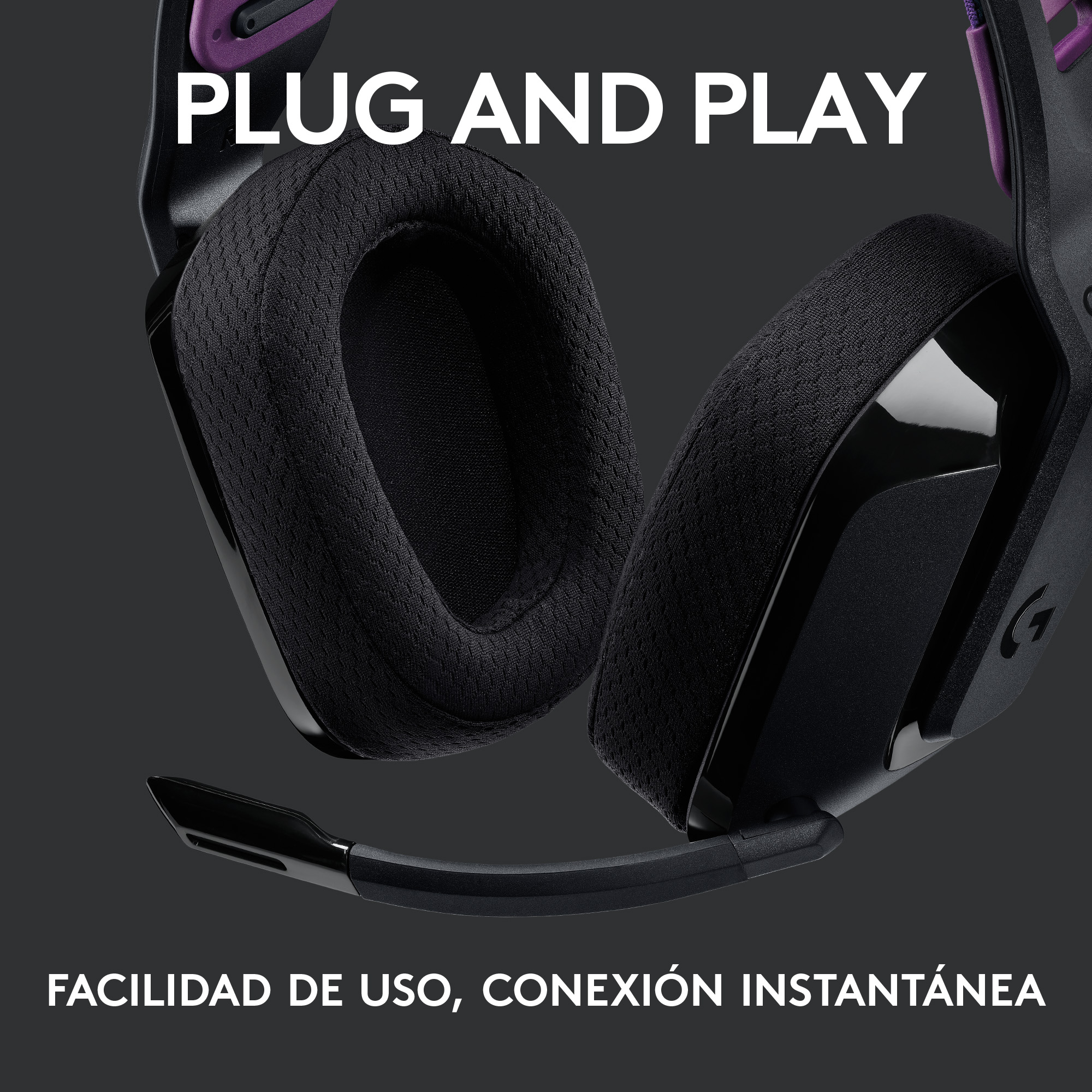 Audífonos inalámbricos con micrófono Logitech G535 LIGHTSPEED para juegos. - Imagen 8