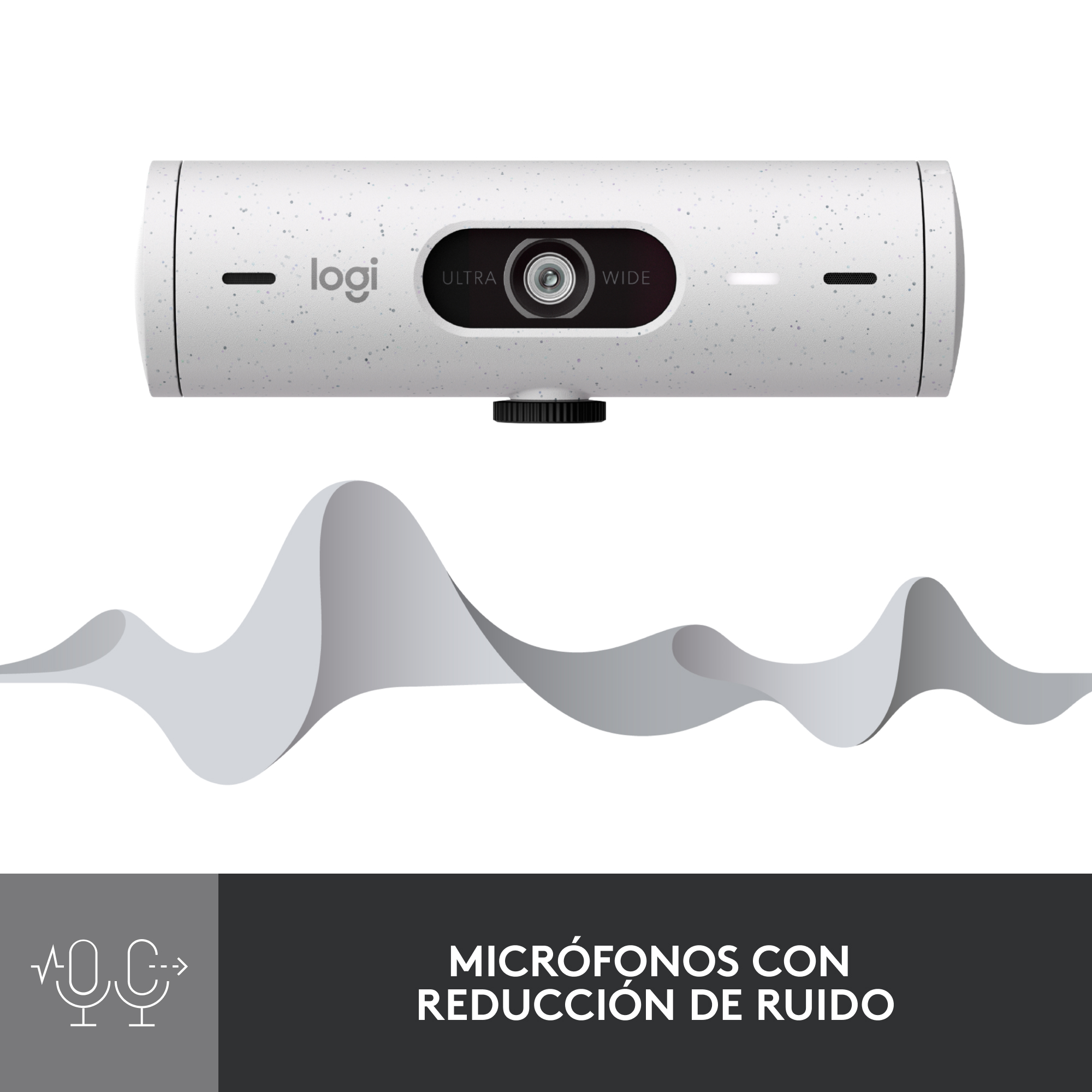Cámara web Logitech Brio 500 Full HD