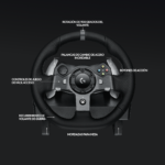 Volante de Carreras y Pedales Logitecg G920 para Xbox - Imagen 5