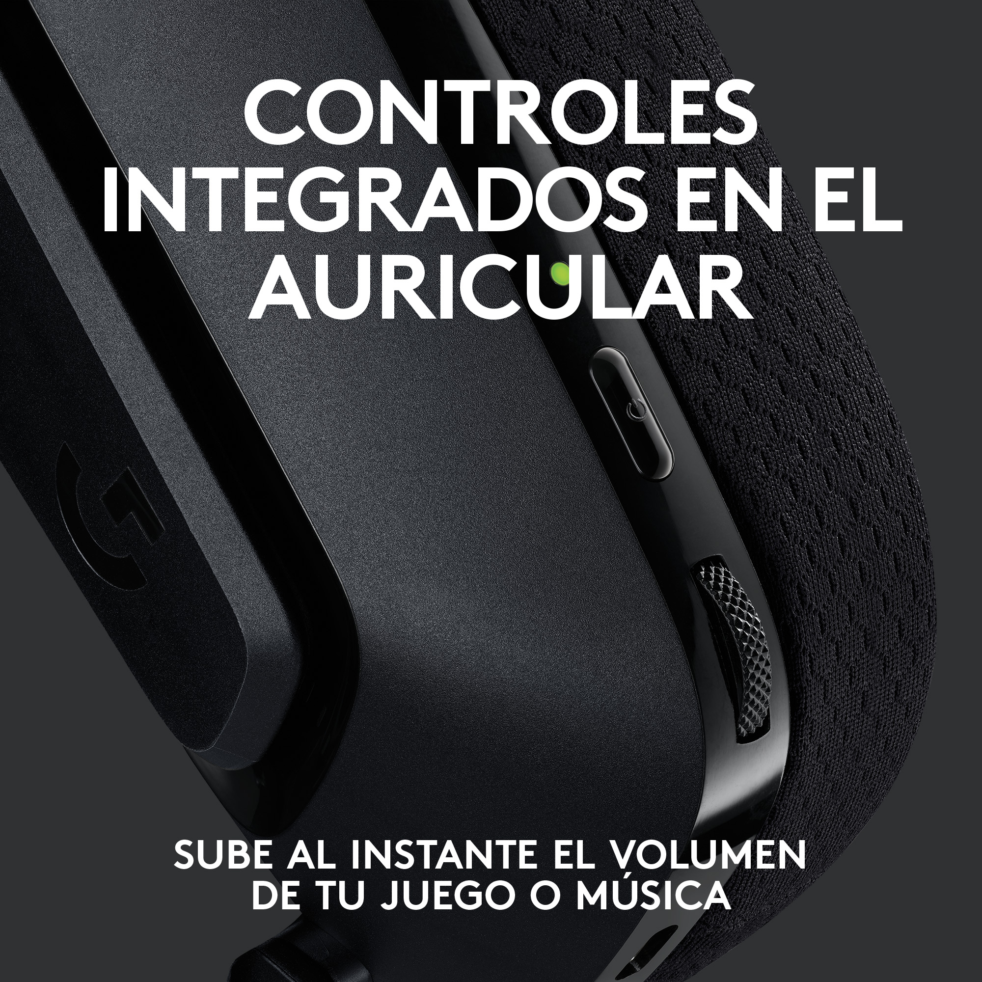 Audífonos inalámbricos con micrófono Logitech G535 LIGHTSPEED para juegos. - Imagen 5