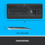 Combo teclado y mouse inalámbrico MK540 Advanced - Imagen 7