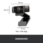 Camara web Logitech® C922 Pro Stream Webcam - Imagen 7