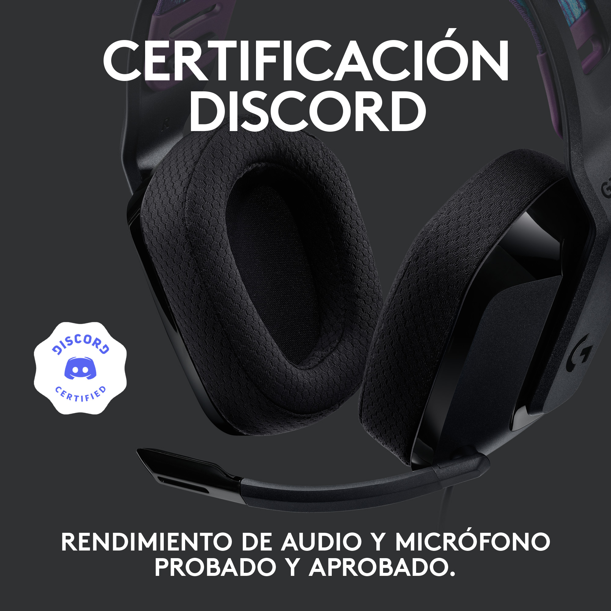 Audífonos inalámbricos con micrófono Logitech G535 LIGHTSPEED para juegos. - Imagen 4