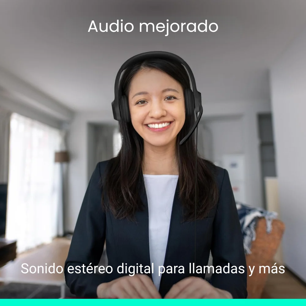 Auriculares con Micrófono USB-C -Logitech-H390 - Imagen 2