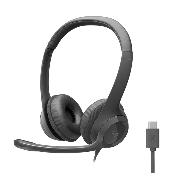 Auriculares con Micrófono USB-C -Logitech-H390